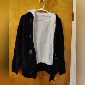 Fluffy cardigan